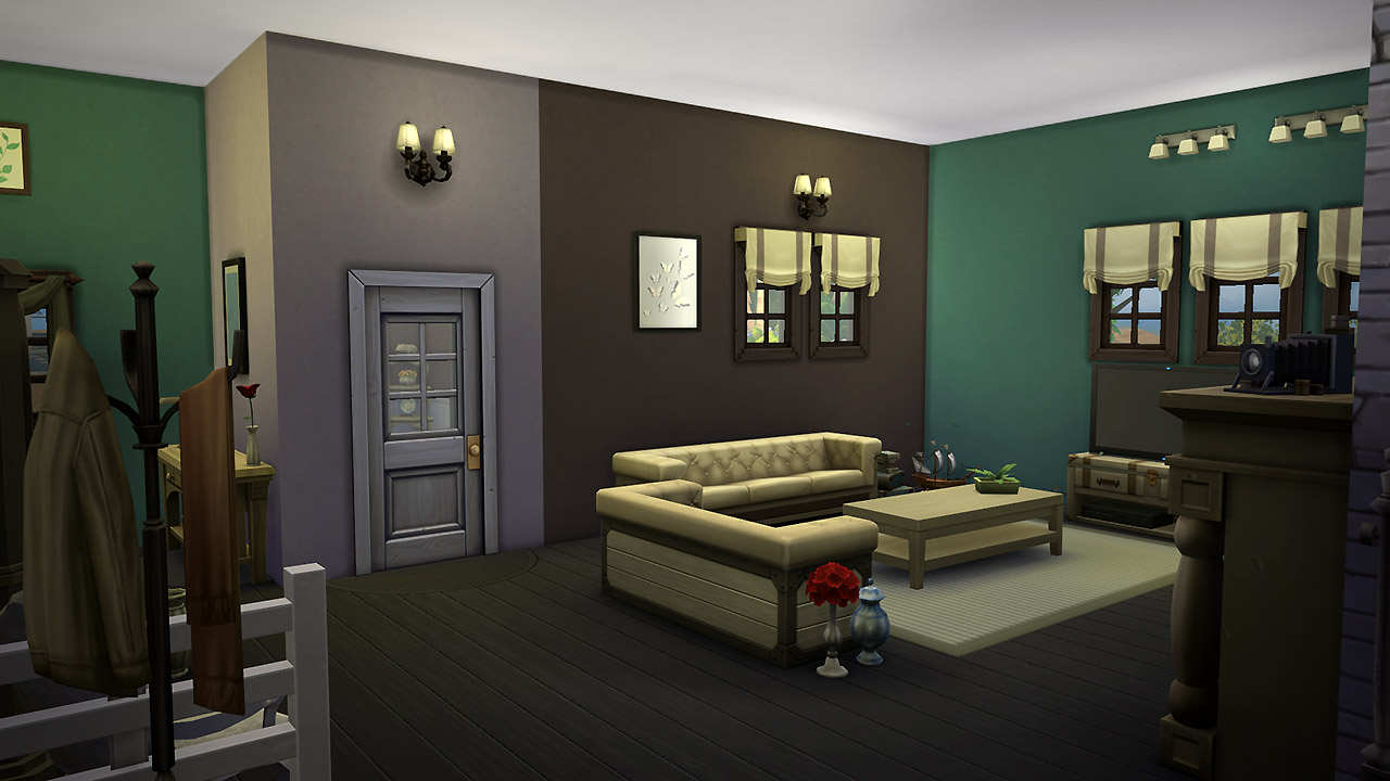 Surface - Maison pour Les Sims 4