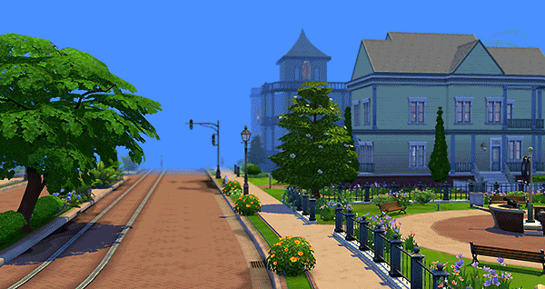 Prendre de jolies photos en jeu – Régler la distance d'affichage au maximum est une astuce essentielle pour de jolies photos de paysages dans Les Sims 4