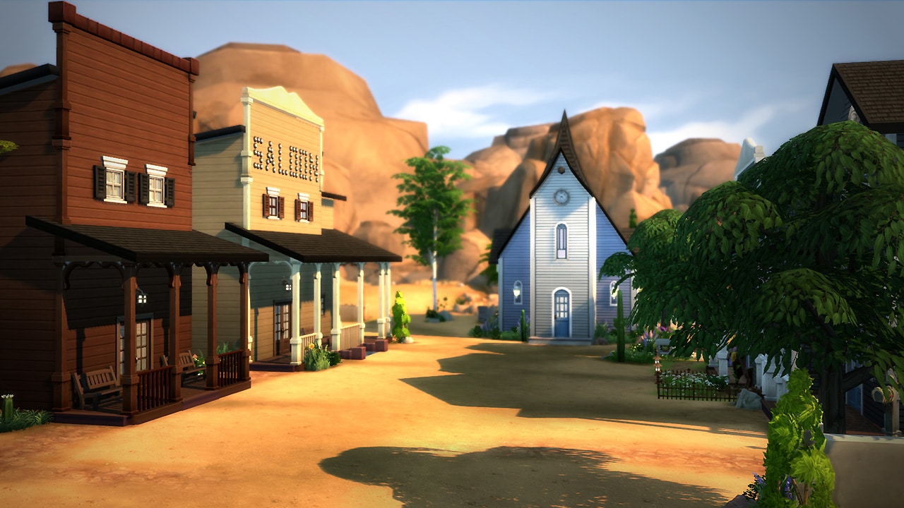 Nevada City - Parc pour Les Sims 4