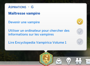 Les Sims 4 Vampires - La nouvelle aspiration Maître/Maîtresse vampire