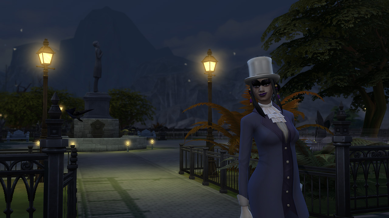 Les Sims 4 Vampires - Un vampire en vadrouille