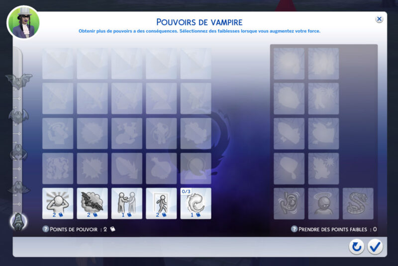 Les Sims 4 Vampires - Les pouvoirs de vampire