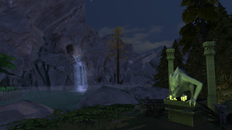 Les Sims 4 Vampires - Le quartier de Forgotten Hollow