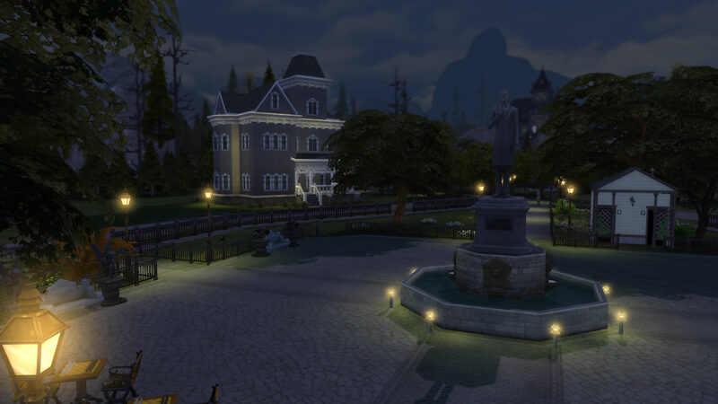 Les Sims 4 Vampires - Le quartier de Forgotten Hollow