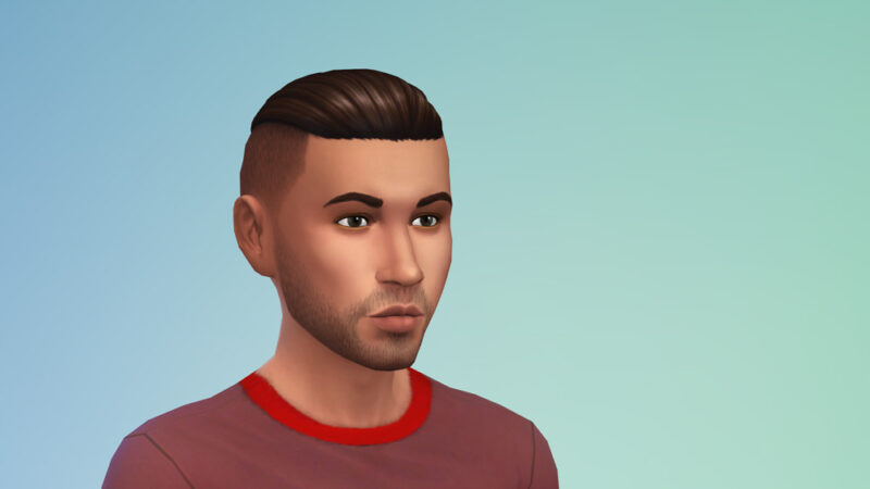Les Sims 4 Moschino - Coupes de cheveux (hommes)