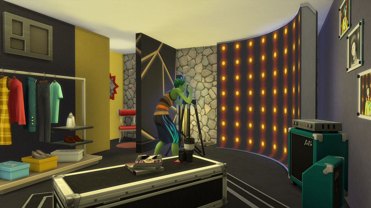Les Sims 4 Moschino - Vous pouvez créer votre propre studio photo