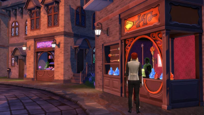 Les Sims 4 Monde Magique - L'Allée des Jeteurs de Sorts