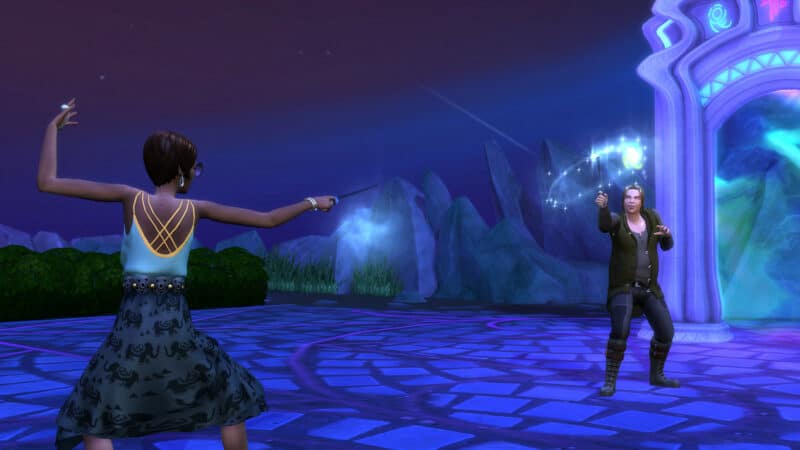 Les Sims 4 Monde Magique - Les duels