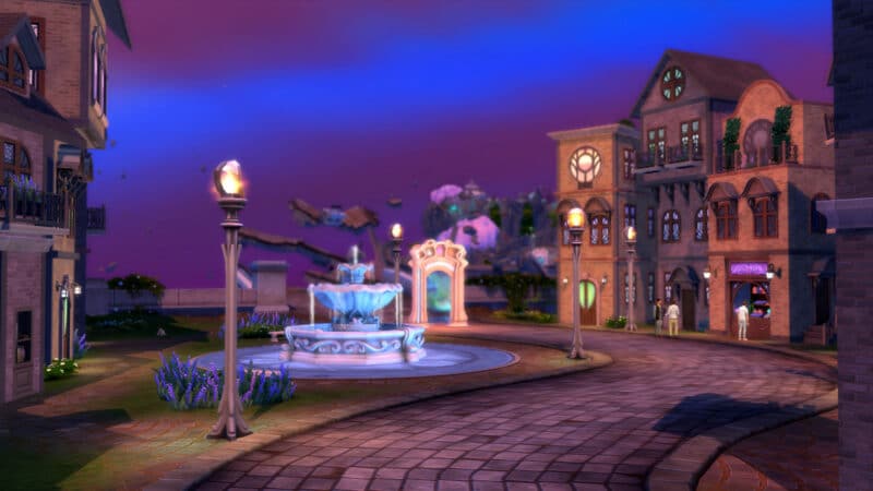 Les Sims 4 Monde Magique - L'Allée des Jeteurs de Sorts