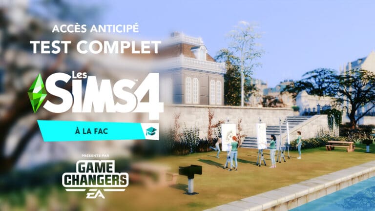 Les Sims 4 A la Fac – Test