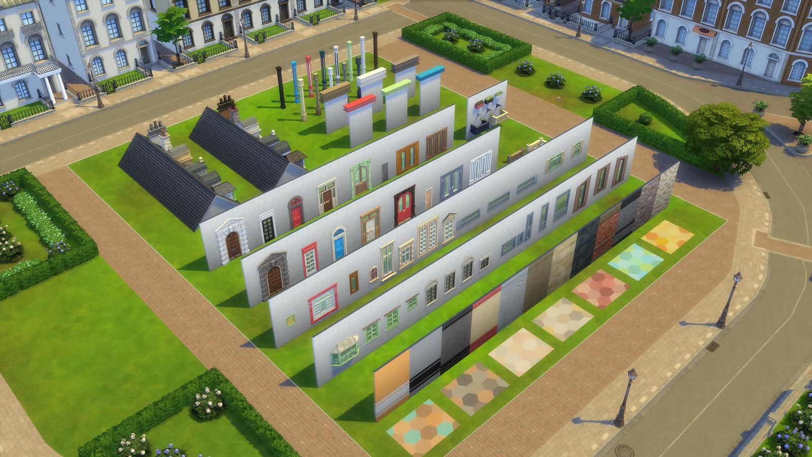 Sims 4 Rue De La Mode Les Sims 4 A la Fac - Aperçu du Mode Achat / Construction – Fezet