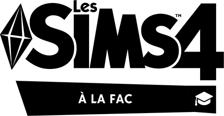 Les Sims 4 A la Fac - Logo