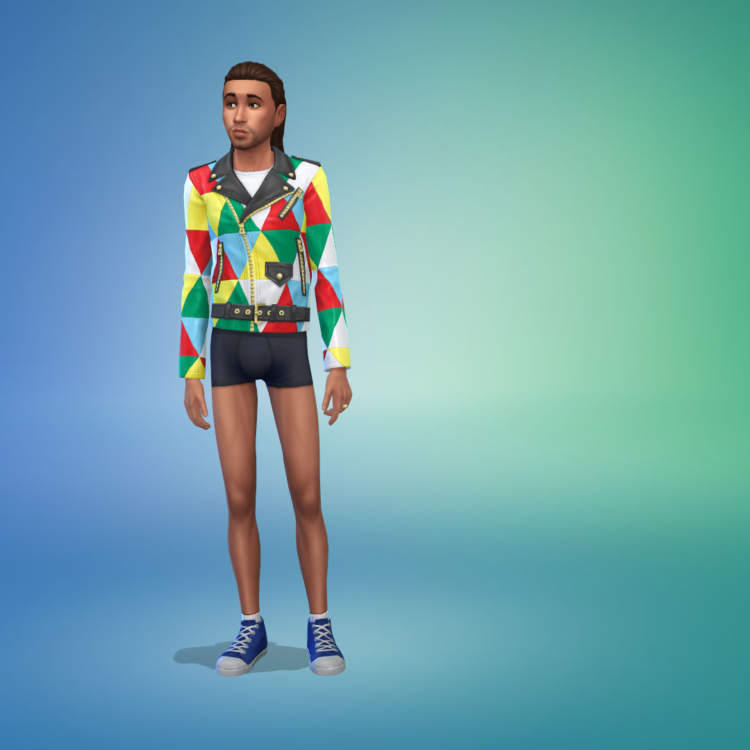 Les Sims 4 Moschino - Hauts (hommes)