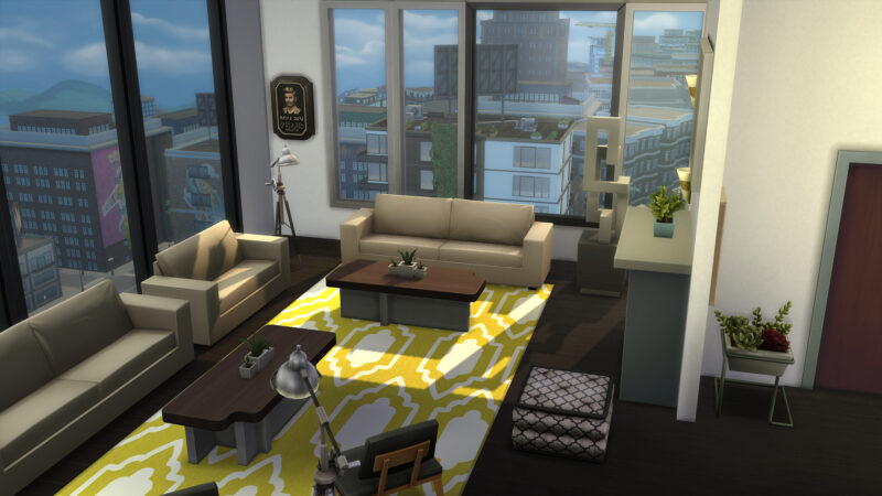 Les appartements des Sims 4 Vie Citadine existent pour tous les goûts et budgets