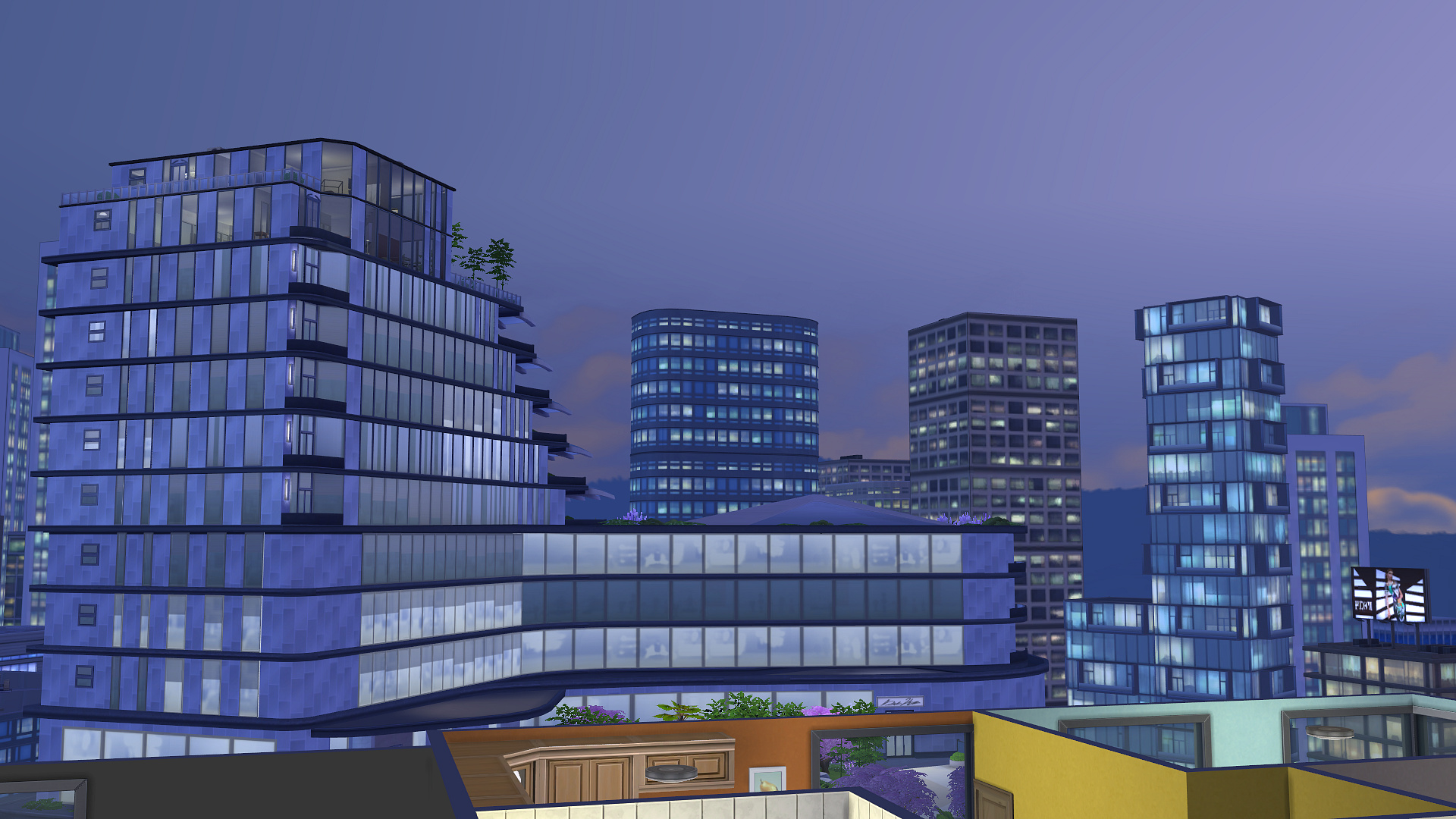 San Myshuno est le monde rêvé des Sims amoureux des gratte-ciels...