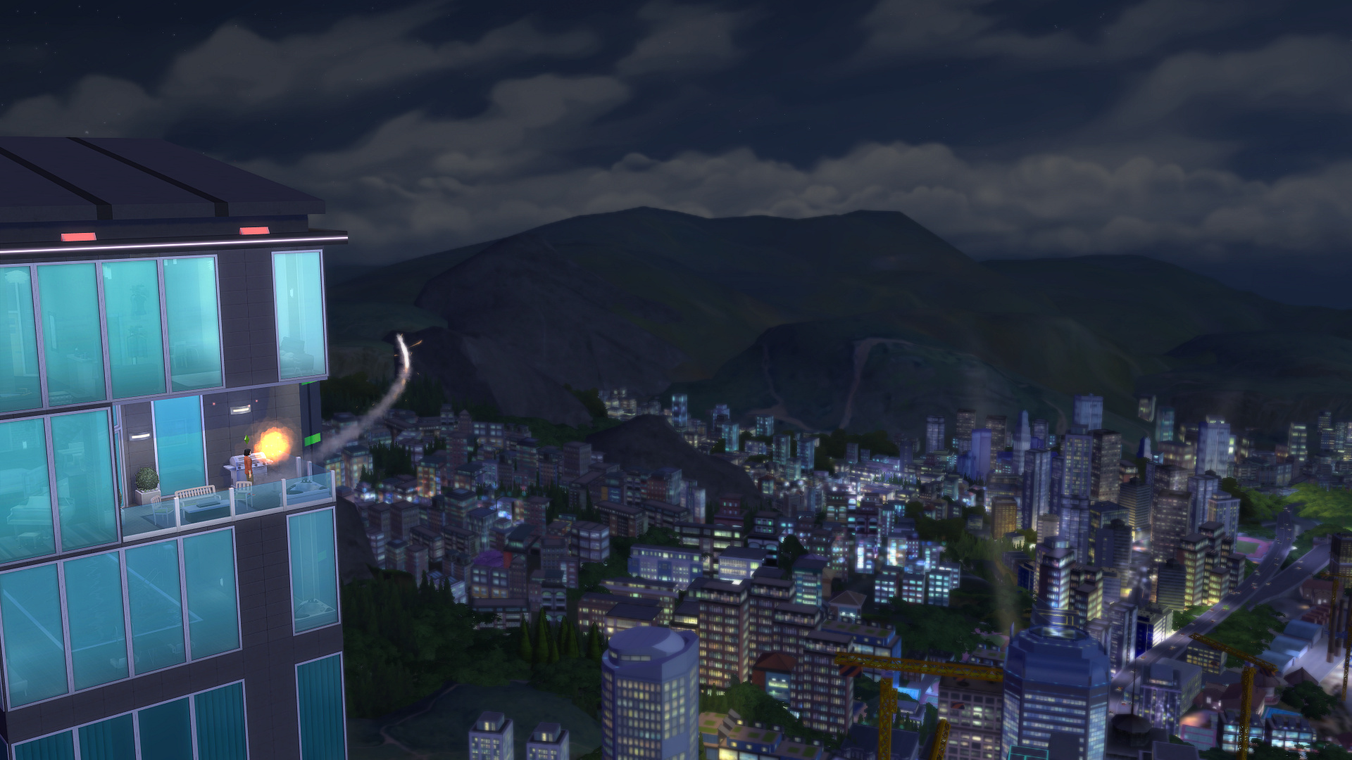 En plus d'une vue exceptionnelle, les appartements des Sims 4 Vie Citadine possèdent, comme leurs occupants, des "traits" de caractère
