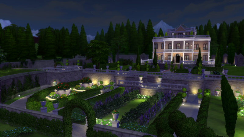 Les Sims 4 Vivre Ensemble nous offre de jolis morceaux d'architecture...