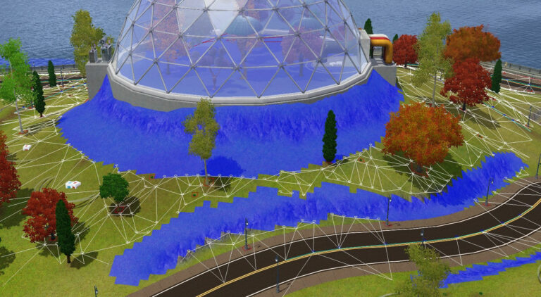 L'Outil Créer un Monde des Sims 3 propose plusieurs outils pour bien gérer le routage de votre monde et assurer son bon fonctionnement